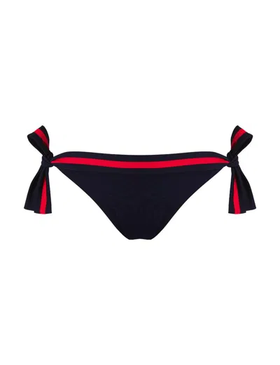 Ines De La Fressange Flamme, Bas De Maillot De Bain Femme Mini, Bleu Marine, Ines X  Vilebrequin
