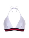 Ines De La Fressange Flèche, Haut De Maillot De Bain Femme Uni Blanc, Ines X Vilebrequin