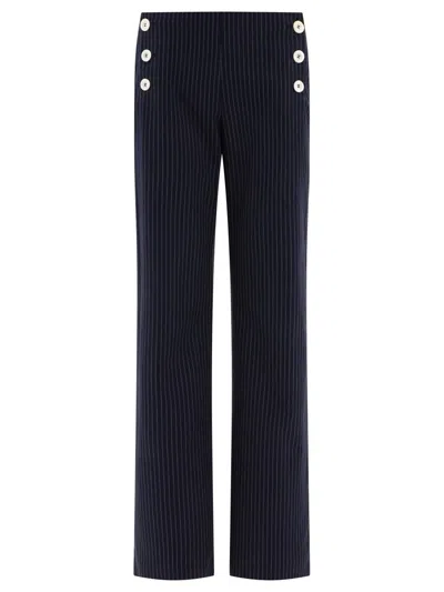 Ines De La Fressange "gabriel" Trousers In Blue