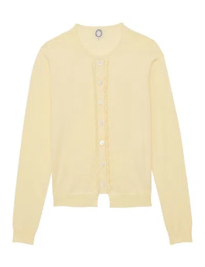 Ines De La Fressange Gilet April Jaune Clair
