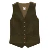 Ines De La Fressange Gilet Sanite En Coton In Green