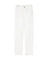 Ines De La Fressange High-waisted Straight Pants In White