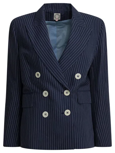 Ines De La Fressange Jackets & Coats In Blue