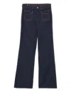 Ines De La Fressange Jean Rica Bleu Marine Ines X Notify