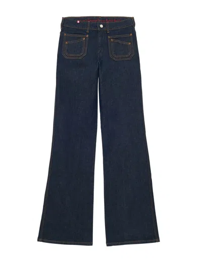 INES DE LA FRESSANGE JEAN RICK DENIM NAVY