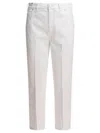 Ines De La Fressange Straight-leg Washed Jeans In White