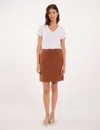 Ines De La Fressange Jupe Anny Marron