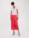Ines De La Fressange Jupe Aurélie Rose In Red