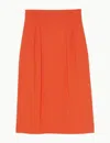 Ines De La Fressange Jupe Celeste Orange