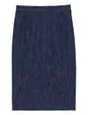 Ines De La Fressange Jupe Gabriela Couleur Jean