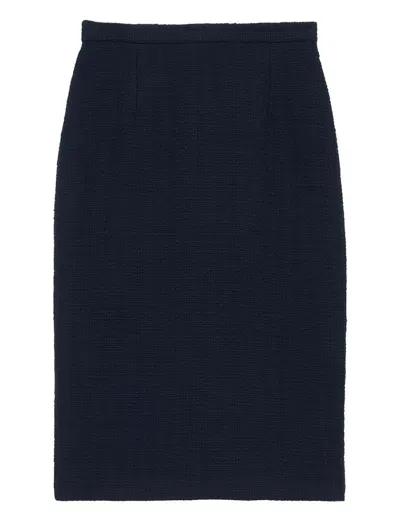 Ines De La Fressange Jupe Gabriela Navy