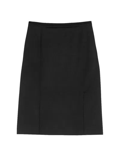 Ines De La Fressange Jupe Nana Laine Noire