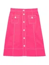 Ines De La Fressange Jupe Rachel Rose In Pink