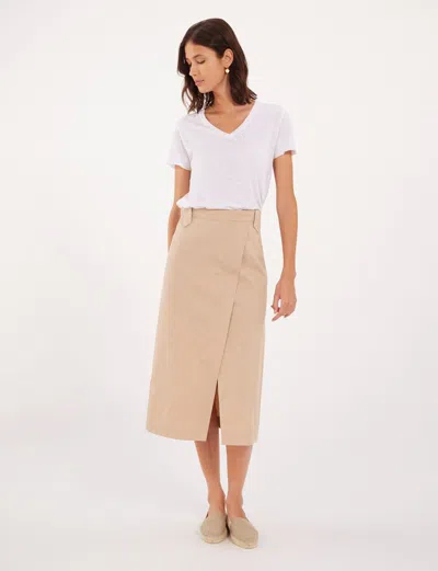 Ines De La Fressange Jupe Yvette Beige
