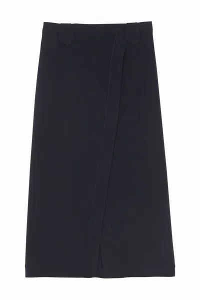 Ines De La Fressange Jupe Yvette Bleu Marine