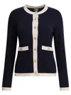 Ines De La Fressange Knitwear Blue In Blue