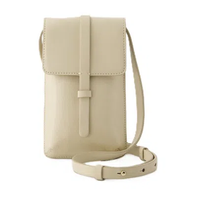 Ines De La Fressange Leonore Crossbody In Sand