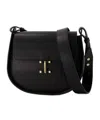 Ines De La Fressange Logo Shoulder Bag In Black