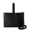 Ines De La Fressange Logo Shoulder Bag In Black