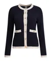 Ines De La Fressange Knitwear Blue In Black