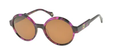 Ines De La Fressange Lunettes De Soleil Scarlett Violettes In Neutral