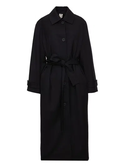 INES DE LA FRESSANGE MANTEAU ESMÉ, LAINE NAVY