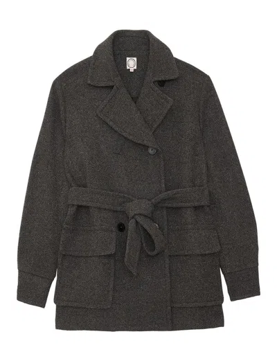 Ines De La Fressange Manteau Romaric Gris