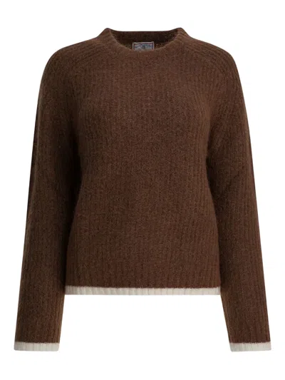 INES DE LA FRESSANGE MOHAIR ROUND NECK KNITWEAR