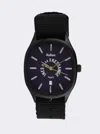 Ines De La Fressange Montre Grande Colorama Minuit Kelton X  Paris In Black