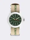 Ines De La Fressange Montre Solaire Field Sand Kelton X  Paris In White