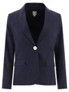 Ines De La Fressange "nicoletta" Blazer In Multi