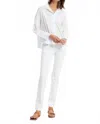 Ines De La Fressange Top Noa Coton Blanc In White