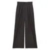Ines De La Fressange Pantalon À Pinces Marlène In Gray