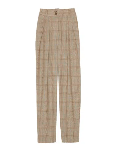 Ines De La Fressange Pantalon Atalia Prince De Galles