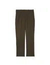 Ines De La Fressange Pantalon Audrey Kaki In Green