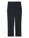 Ines De La Fressange Pantalon Audrey Noir Et Bleu In Blue