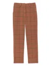Ines De La Fressange Pantalon Audrey Pied-de-poule En Laine