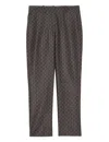 Ines De La Fressange Pantalon Audrey Tissu À Motif