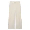 Ines De La Fressange Pantalon Britney En Coton In Neutral