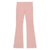 Ines De La Fressange Pantalon Charlotte En Coton Rose In Pink