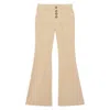 Ines De La Fressange Corduroy Charlotte Pants In Cream In Neutral