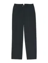 Ines De La Fressange Pantalon Constantin Coton Bleu Marine