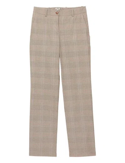 Ines De La Fressange Pantalon Francisco À Carreaux In Multi