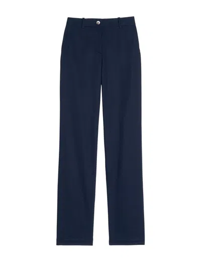 Ines De La Fressange Pantalon Francisco Bleu Marine