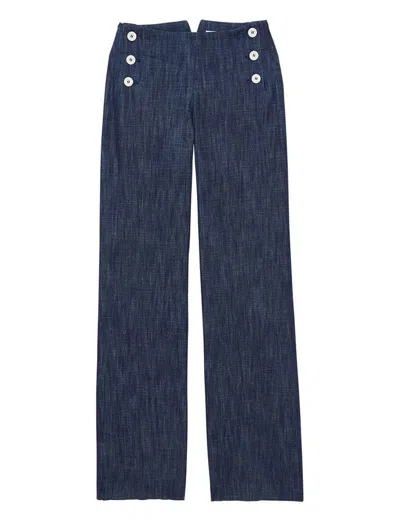 Ines De La Fressange Pantalon Gabriel Bleu
