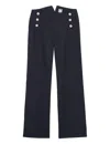 Ines De La Fressange Pantalon Gabriel Navy