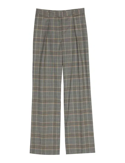 Ines De La Fressange Pantalon Hector Imprimé Prince De Galles