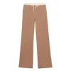Ines De La Fressange Pantalon John En Coton Beige