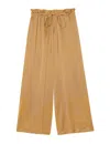 Ines De La Fressange Pantalon Large Kurt  Camel In Brown