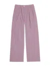 Ines De La Fressange Pantalon Luciano Rouge À Carreaux